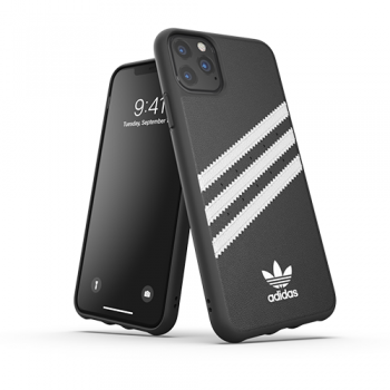 ỐP LƯNG IPHONE 11 PRO MAX ADIDAS OR MOULDED PU FW19 - BLACK