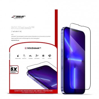 Kính Cường Lực iPhone 14 Pro Max Zeelot SolidSleek Clear