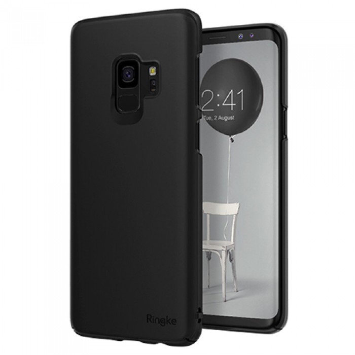 Ốp lưng SamSung Galaxy S9 Ringke Slim (Đen)