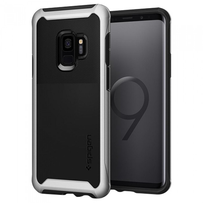 Ốp lưng SamSung Galaxy S9 Spigen Neo Hybrid Urban (Bạc)